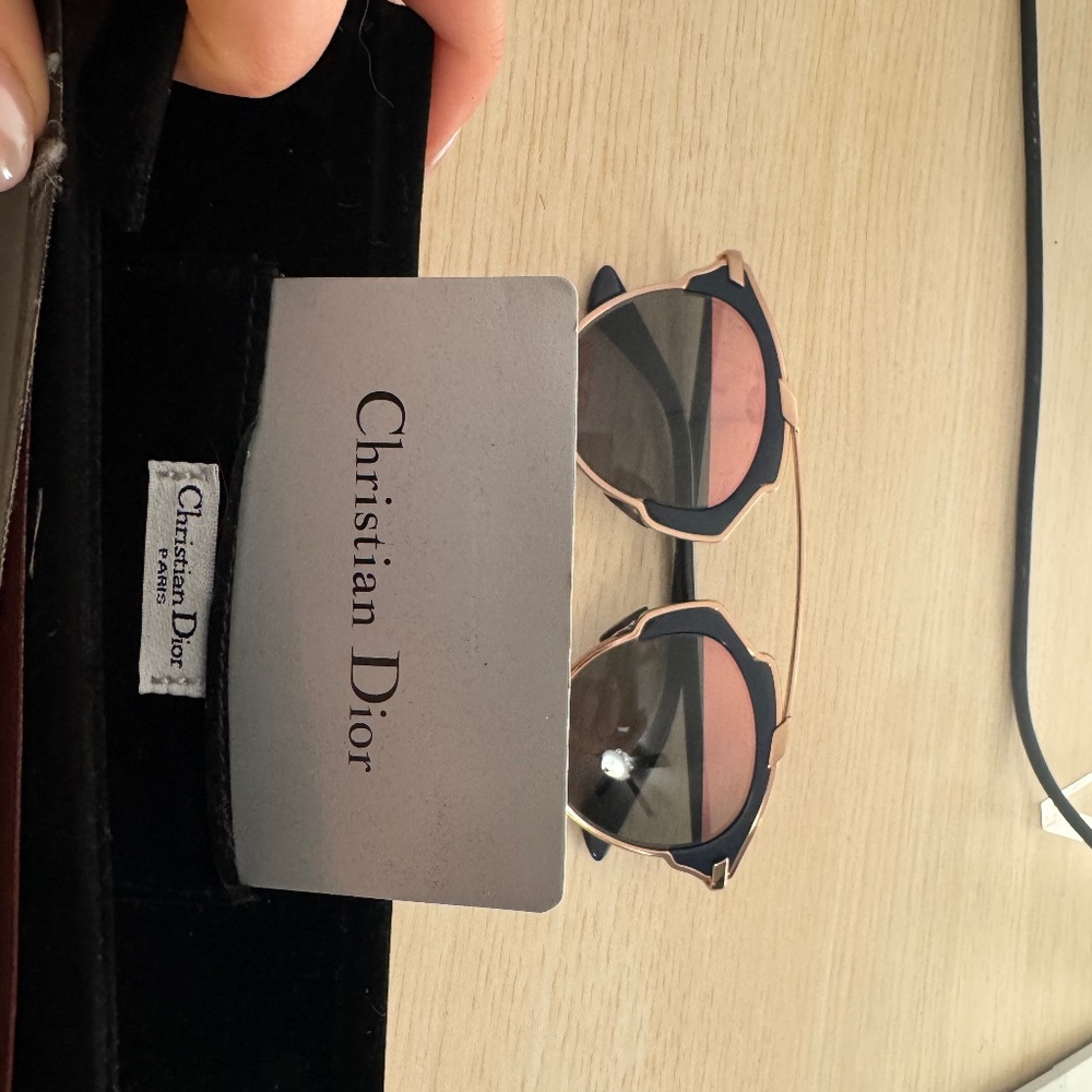 Dior So Real Navy/Rose Gold Sunglasses
